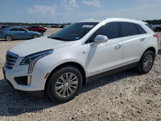 2017 Cadillac XT5 Luxury FWD with VIN 1GYKNBRS8HZ235385, listed as a Copart auction lot 55817055 with 29,590 mi miles and Salvage Title. Bid and sale history available at DreamBid. Image 1.