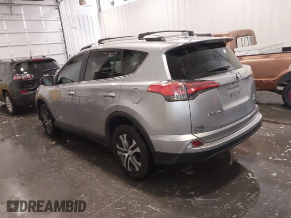 2017 Toyota RAV4 LE with VIN 2T3BFREV3HW596227, listed as a IAAI auction lot 41814317 with 204,991 mi miles. Bid and sale history available at carsss.com. Image 3.