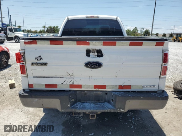 2014 Ford F-150 XL with VIN 1FTEX1CM5EFA57031, listed as a Copart auction lot 57641975 with 280,074 mi miles and Salvage title. Bid and sale history available at DreamBid. Image 6.