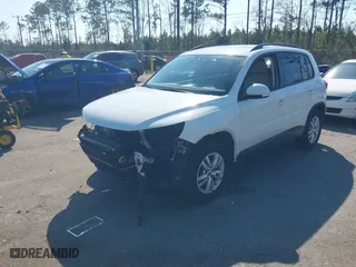 2017 Volkswagen Tiguan S with VIN WVGAV7AX9HK029583, listed as a IAAI auction lot 41684339 with 96,807 mi miles. Bid and sale history available at carsss.com. Image 17.