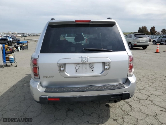2007 Honda Pilot EX with VIN 5FNYF28407B000578, listed as a Copart auction lot 49530755 with 234,447 mi miles and Clean Title. Bid and sale history available at carsss.com. Image 6.