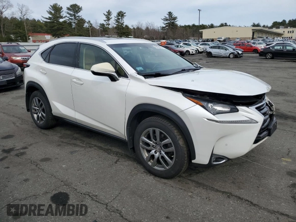 2015 Lexus NX 200t with VIN JTJBARBZ7F2018107, listed as a Copart auction lot 49494455 with 113,365 mi miles and Clean Title. Bid and sale history available at DreamBid. Image 4.