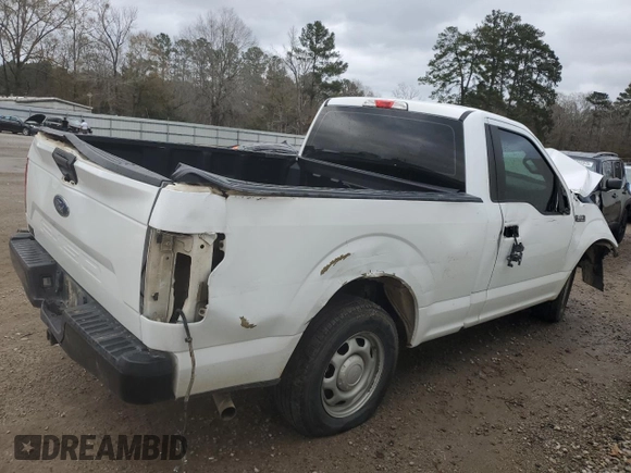 2020 Ford F-150 XL with VIN 1FTMF1CB4LKD31594, listed as a Copart auction lot 42820805 with Not Provided miles and Salvage Title. Bid and sale history available at carsss.com. Image 3.