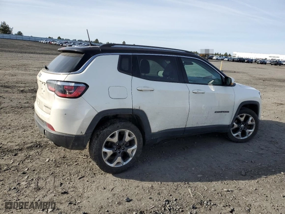 2018 Jeep Compass Limited with VIN 3C4NJDCB7JT101273, listed as a Copart auction lot 49639195 with 147,914 mi miles and Salvage Title. Bid and sale history available at carsss.com. Image 3.