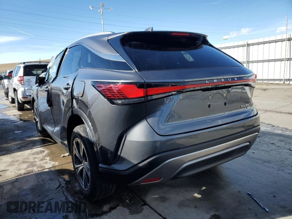 2024 Lexus RX with VIN 2T2BAMCA0RC039266, listed as a Copart auction lot 45692385 with 20,711 mi miles and Salvage Title. Bid and sale history available at carsss.com. Image 2.
