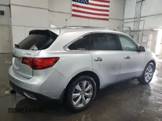 2015 Acura MDX Advance/Entertainment Pkg with VIN 5FRYD4H83FB025959, listed as a Copart auction lot 44531155 with 168,378 mi miles and Salvage Title. Bid and sale history available at carsss.com. Image 3.