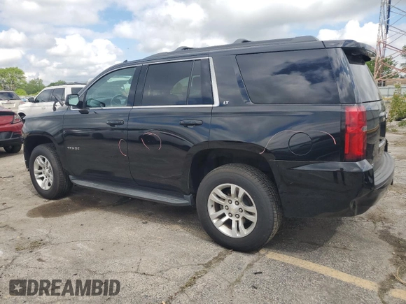 2017 Chevrolet Tahoe LT z VIN 1GNSKBKCXHR140366, wystawiony jako Copart lot #56527295 z przebiegiem Nie podano mil oraz Szkoda całkowita • Salvage title. Historia ofert i sprzedaży dostępna na DreamBid. Obrazek 2.