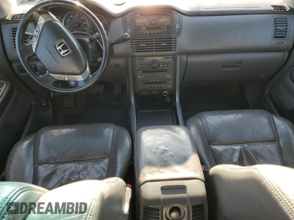 2005 Honda Pilot EX-L with VIN 5FNYF18675B000151, listed as a Copart auction lot 54762145 with 154,082 mi miles and Salvage Title. Bid and sale history available at DreamBid. Image 8.