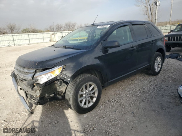 2014 Ford Edge SE with VIN 2FMDK3GC0EBB04132, listed as a Copart auction lot 49586145 with 153,464 mi miles and Salvage Title. Bid and sale history available at carsss.com. Image 1.