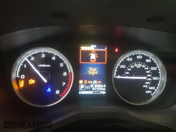 2021 Subaru Forester Limited with VIN JF2SKAUC0MH472057, listed as a Copart auction lot 60138505 with 67,333 mi miles and Salvage title. Bid and sale history available at DreamBid. Image 9.