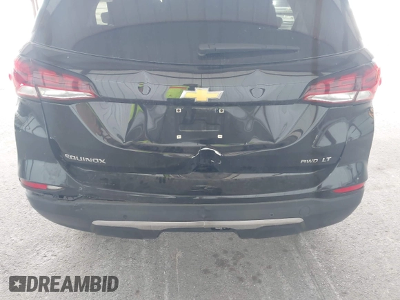 2024 Chevrolet Equinox LT with VIN 3GNAXUEG7RL339245, listed as a IAAI auction lot 42150507 with 22,621 mi miles and . Bid and sale history available at DreamBid. Image 6.