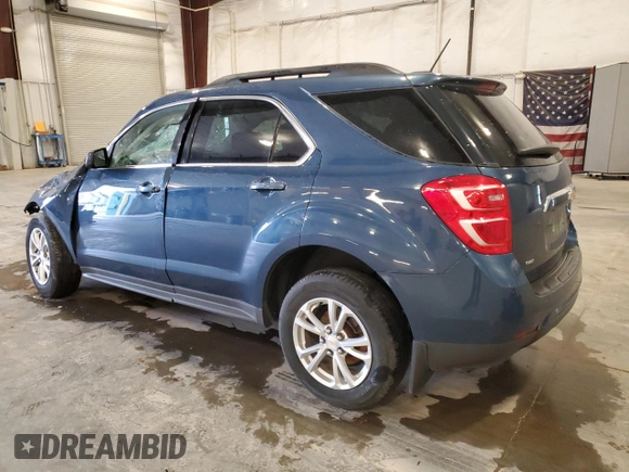 2016 Chevrolet Equinox LT z VIN 2GNFLFEK7G6350037, wystawiony jako Copart lot #55321295 z przebiegiem 62 130 mil mil oraz Szkoda całkowita • Salvage title. Historia ofert i sprzedaży dostępna na DreamBid. Obrazek 2.
