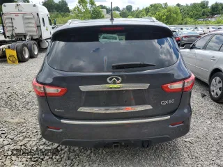 2014 Infiniti QX60 z VIN 5N1AL0MM5EC535531, wystawiony jako Copart lot #63933915 z przebiegiem 187 692 mil mil oraz Czysty tytuł • Clean title. Historia ofert i sprzedaży dostępna na DreamBid. Obrazek 6.
