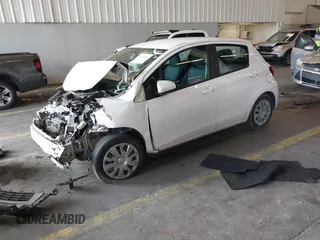 2015 Toyota Yaris L with VIN VNKKTUD38FA041692, listed as a IAAI auction lot 41158412 with Not Provided miles. Bid and sale history available at carsss.com. Image 18.