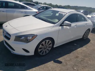 2018 Mercedes-Benz CLA 250 with VIN WDDSJ4EB0JN660668, listed as a Copart auction lot 58549873 with Not Provided miles and . Bid and sale history available at DreamBid. Image 1.
