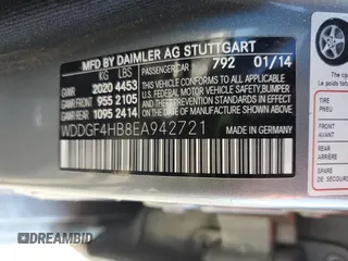 2014 Mercedes-Benz C 250 Sport z VIN WDDGF4HB8EA942721, wystawiony jako Copart lot #52629855 z przebiegiem 151 421 mil mil oraz Szkoda całkowita • Salvage title. Historia ofert i sprzedaży dostępna na DreamBid. Obrazek 12.