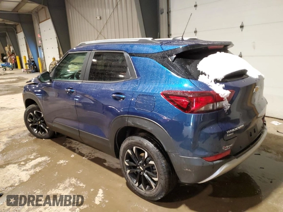 2021 Chevrolet TrailBlazer LT with VIN KL79MRSL4MB057610, listed as a Copart auction lot 39258124 with 35,808 mi miles and . Bid and sale history available at DreamBid. Image 2.