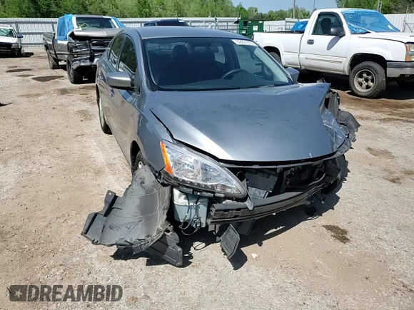 2013 Nissan Sentra SV with VIN 3N1AB7AP1DL674589, listed as a Copart auction lot 52261455 with 147,533 mi miles and Salvage Title. Bid and sale history available at DreamBid. Image 11.
