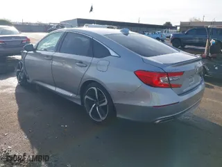 2019 Honda Accord Sedan Sport 1.5T with VIN 1HGCV1F39KA016606, listed as a IAAI auction lot 41809150 with 142,503 mi miles. Bid and sale history available at carsss.com. Image 3.