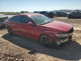 2019 Honda Accord Sedan Sport 1.5T with VIN 1HGCV1F36KA067769, listed as a Copart auction lot 48950575 with 56,988 mi miles and Salvage Title. Bid and sale history available at carsss.com. Image 4.