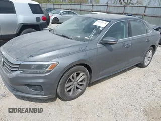 2020 Volkswagen Passat 2.0T SE with VIN 1VWSA7A34LC023689, listed as a IAAI auction lot 42064368 with 97,578 mi miles. Bid and sale history available at carsss.com. Image 2.