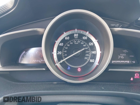 2015 Mazda Mazda3 i Touring with VIN 3MZBM1V75FM162556, listed as a IAAI auction lot 41776493 with 114,442 mi miles. Bid and sale history available at carsss.com. Image 15.