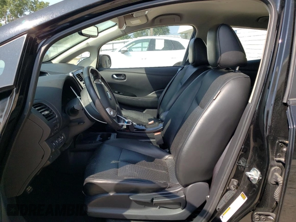 2015 Nissan LEAF SV with VIN 1N4AZ0CP1FC308097, listed as a Copart auction lot 65746053 with 47,487 mi miles. Bid and sale history available at carsss.com. Image 7.