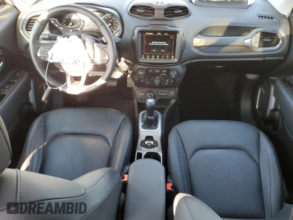 2021 Jeep Renegade Limited with VIN ZACNJDD14MPN35567, listed as a Copart auction lot 53393075 with 23,708 mi miles and Non repairable. Bid and sale history available at DreamBid. Image 8.