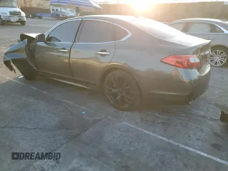 2011 Infiniti M37 with VIN JN1BY1AP7BM320322, listed as a Copart auction lot 83215494 with 116,957 mi miles and Salvage Title. Bid and sale history available at carsss.com. Image 2.