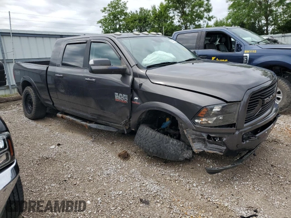 2018 Ram 2500 Big Horn with VIN 3C6UR5ML1JG133427, listed as a Copart auction lot 56129415 with 98,183 mi miles and Salvage title. Bid and sale history available at DreamBid. Image 4.