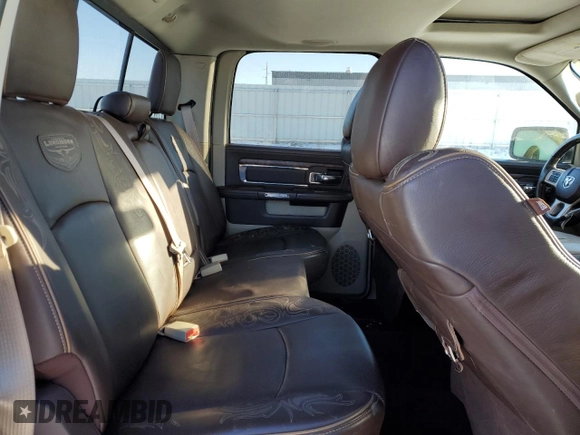 2013 Ram 1500 Laramie Longhorn with VIN 1C6RR7PT8DS606721, listed as a Copart auction lot 44398405 with 137,536 mi miles and Salvage title. Bid and sale history available at DreamBid. Image 10.