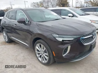 2023 Buick Envision Avenir with VIN LRBFZSR46PD143036, listed as a IAAI auction lot 41682130 with 6,669 mi miles and . Bid and sale history available at carsss.com. Image 1.