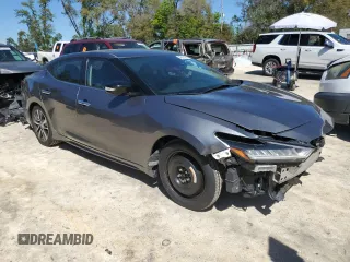 2020 Nissan Maxima SV with VIN 1N4AA6CV0LC370868, listed as a Copart auction lot 49623295 with 98,683 mi miles and Non Repairable. Bid and sale history available at carsss.com. Image 4.