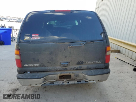 2003 Chevrolet Tahoe LT with VIN 1GNEC13Z23R136358, listed as a Copart auction lot 54702184 with 0 mi miles and Salvage Title. Bid and sale history available at carsss.com. Image 6.
