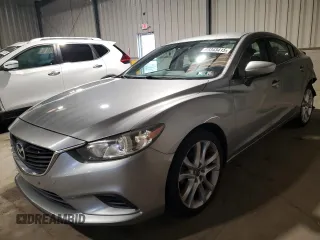 2014 Mazda 6 i Touring with VIN JM1GJ1V59E1109886, listed as a Copart auction lot 63343415 with 23,020 mi miles and Salvage title. Bid and sale history available at DreamBid. Image 1.