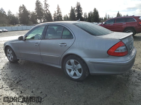 2007 Mercedes-Benz E-Class Sport 5.5L with VIN WDBUF72X27A992020, listed as a Copart auction lot 48470235 with 184,579 mi miles and Clean Title. Bid and sale history available at carsss.com. Image 2.