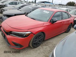 2022 Honda Civic Sport z VIN 2HGFE2F58NH528190, wystawiony jako Copart lot #52937295 z przebiegiem 54 782 mil mil oraz Szkoda całkowita • Salvage title. Historia ofert i sprzedaży dostępna na DreamBid. Obrazek 1.