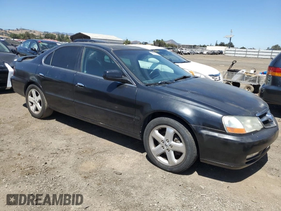 2003 Acura TL Type S w/Navigation System with VIN 19UUA56923A071735, listed as a Copart auction lot 66993954 with 229,339 mi miles and Clean Title. Bid and sale history available at carsss.com. Image 4.