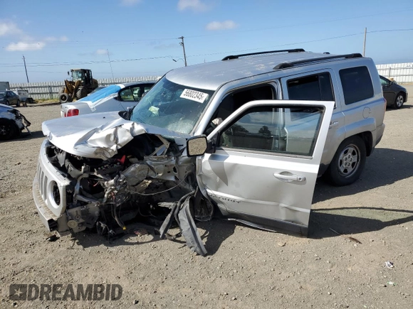 2014 Jeep Patriot Sport с VIN 1C4NJPBA9ED545082, выставлен на аукционе Copart как лот 56802345 с пробегом Не указан миль и Списание • Salvage title. История ставок и продаж доступна на DreamBid. Изображение 1.