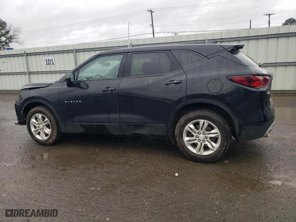 2021 Chevrolet Blazer LT with VIN 3GNKBHRSXMS515731, listed as a Copart auction lot 42977345 with 73,939 mi miles and Salvage Title. Bid and sale history available at carsss.com. Image 2.