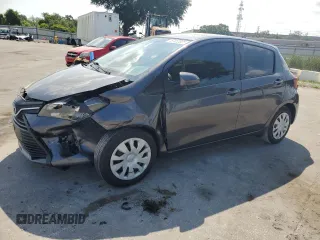 2017 Toyota Yaris L z VIN VNKKTUD31HA078456, wystawiony jako Copart lot #57852035 z przebiegiem 84 263 mil mil oraz Szkoda całkowita • Salvage title. Historia ofert i sprzedaży dostępna na DreamBid. Obrazek 1.