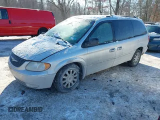 2001 Chrysler Town & Country with VIN 2C4GT54LX1R339931, listed as a IAAI auction lot 41374850 with 135,612 mi miles and . Bid and sale history available at DreamBid. Image 2.