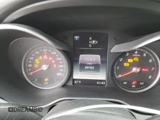 2015 Mercedes-Benz C-Class C 300 Luxury with VIN 55SWF4KB0FU005240, listed as a Copart auction lot 48410415 with 89,705 mi miles and Salvage Title. Bid and sale history available at carsss.com. Image 9.