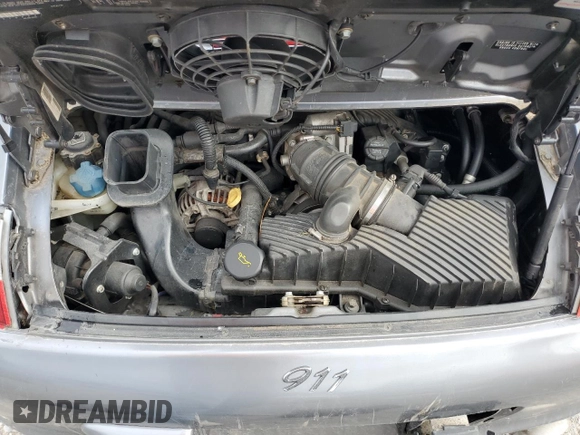 2003 Porsche 911 with VIN WP0AA29983S622403, listed as a Copart auction lot 61023595 with 155,938 mi miles and Salvage title. Bid and sale history available at DreamBid. Image 11.