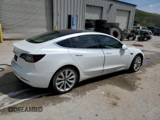 2019 Tesla Model 3 Mid Range with VIN 5YJ3E1EA3KF509087, listed as a Copart auction lot 46364865 with Not Provided miles and Salvage Title. Bid and sale history available at DreamBid. Image 3.