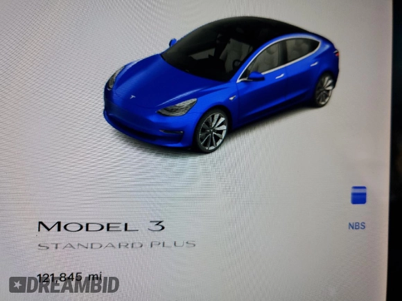 2020 Tesla Model 3 Standard Range Plus z VIN 5YJ3E1EA1LF744069, wystawiony jako Copart lot #53437085 z przebiegiem 121 845 mil mil oraz Szkoda całkowita • Salvage title. Historia ofert i sprzedaży dostępna na DreamBid. Obrazek 9.