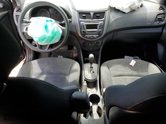 2017 Hyundai Accent SE with VIN KMHCT5AE3HU336575, listed as a Copart auction lot 64608564 with 82,926 mi miles and Salvage Title. Bid and sale history available at DreamBid. Image 8.