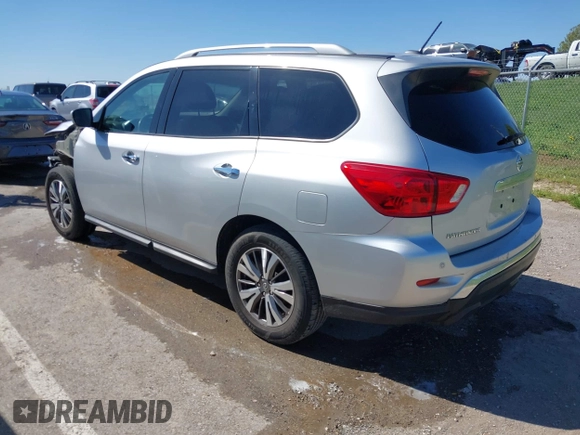 2017 Nissan Pathfinder S with VIN 5N1DR2MN1HC673409, listed as a IAAI auction lot 41992057 with 132,562 mi miles and . Bid and sale history available at DreamBid. Image 3.