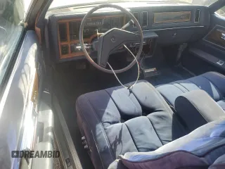 1984 Buick Regal with VIN 1G4AM47A7EH420311, listed as a Copart auction lot 78300284 with 81,206 mi miles and Non Repairable. Bid and sale history available at DreamBid. Image 8.