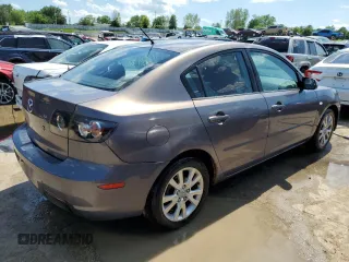 2007 Mazda 3 i Touring with VIN JM1BK12F771613103, listed as a Copart auction lot 52523994 with 259,387 mi miles and Salvage Title. Bid and sale history available at DreamBid. Image 3.